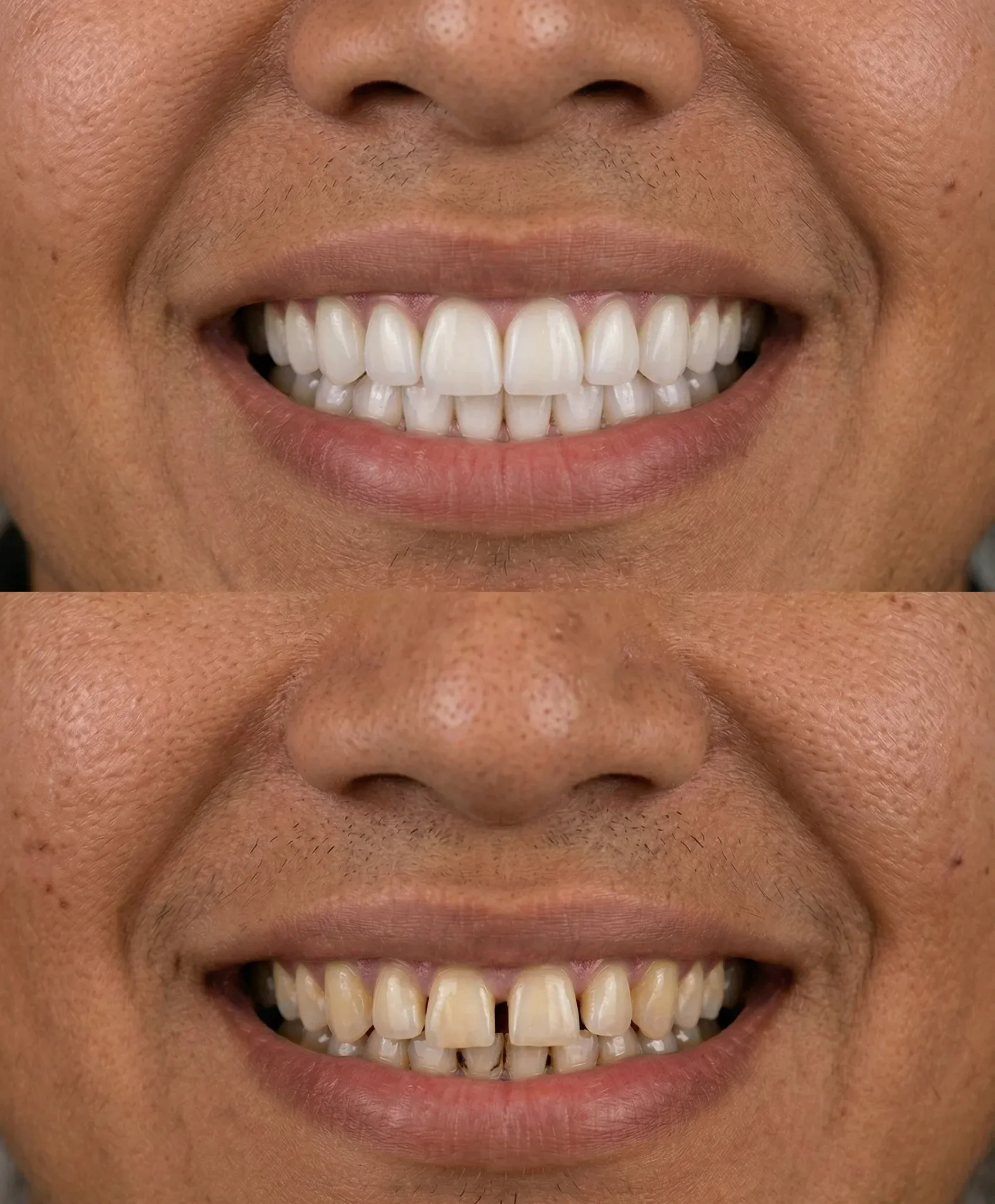 Ilustración: sonrisa y planificación estética dental (diseño de sonrisa)